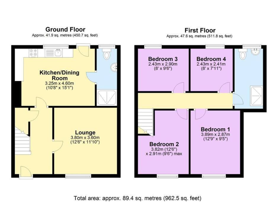 Low Rate For A 4-Bedroom House In Coventry With Free Unlimited Wi-Fi 2 Car Parking 53 Qmc Exterior photo